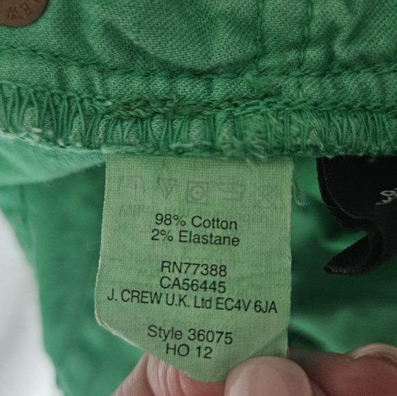 J. CREW Kelly Green Matchstick Jeans | SZ 27 - Picture 12 of 14